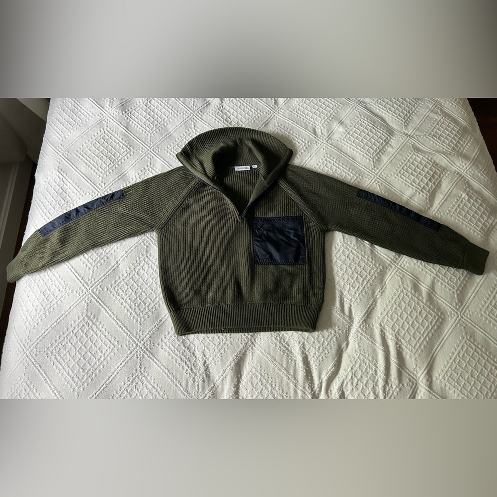 LACOSTE wool sweater// NEW-NEVER WORN